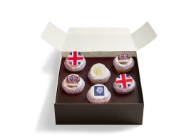 Vegan Coronation Cupcake Selection Box