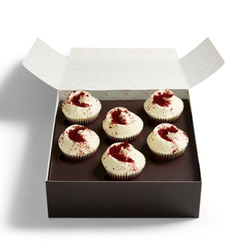 Small Made Without Gluten Red Velvet Selection Box