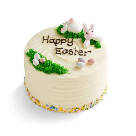 Easter Made Without Gluten Red Velvet Bunny Cake