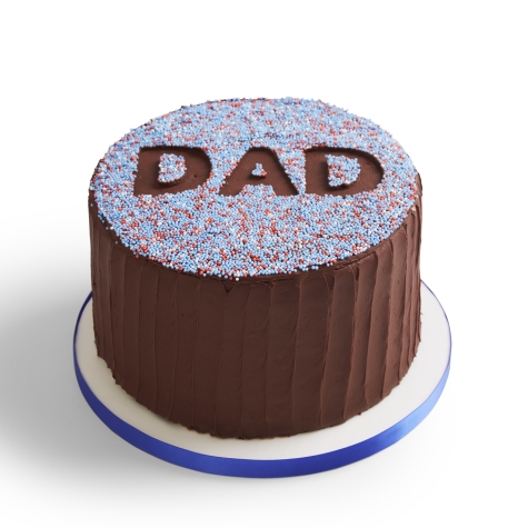 DAD Mile High Father's Day Cake