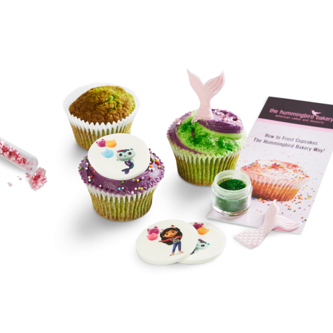 Paw-tastic Gabby and MerCat Sprinkle Cupcake Decorating Kit
