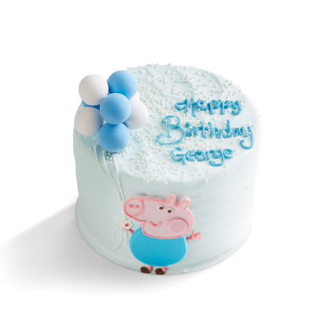 George Party Balloon 6" Cake