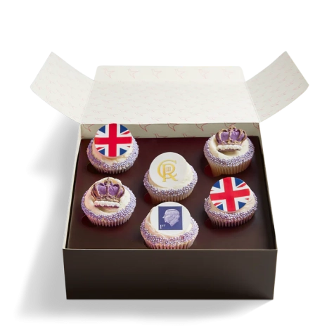 Coronation Cupcake Selection Box