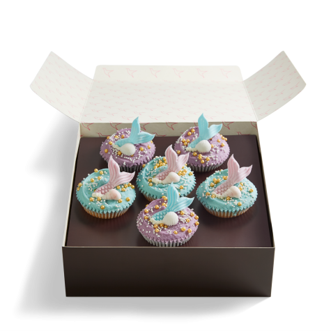 Mermaid Cupcake Selection Box