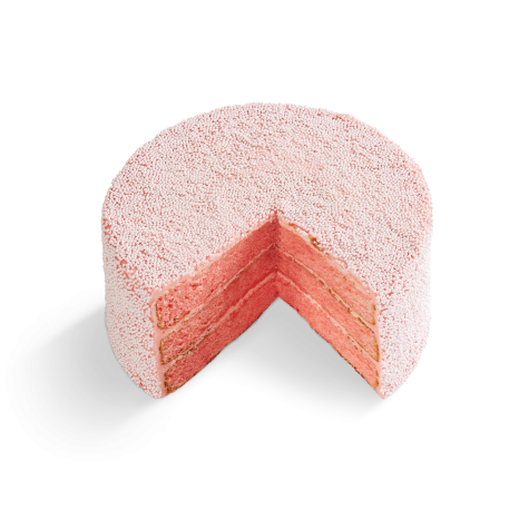 Peppa Pig 8" Pink Velvet Sprinkle Cake
