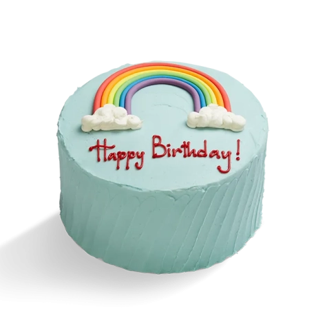 Double Rainbow Cake