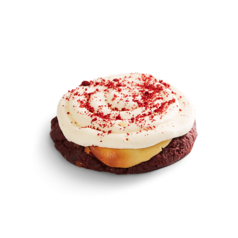 Frosted Red Velvet Cheesecake Cookie