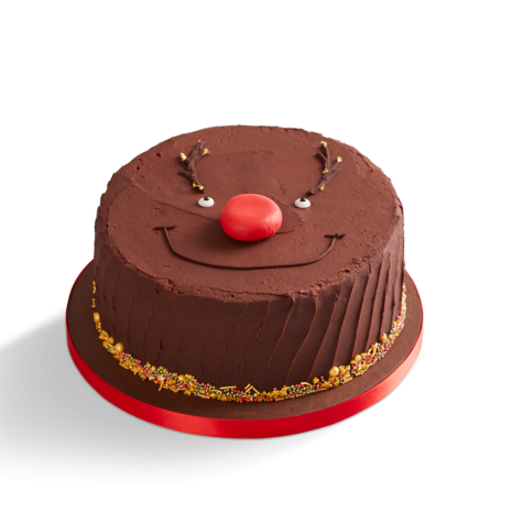 Christmas Chocolate Rudolph Cake