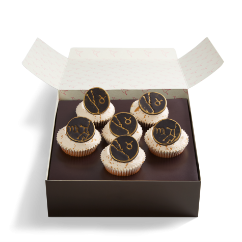 Zodiac: Six Starlight Cupcake Selection Box