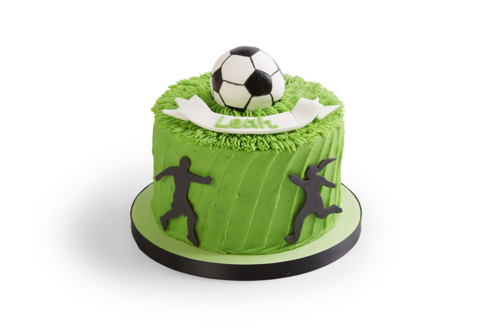 Round Football Cake