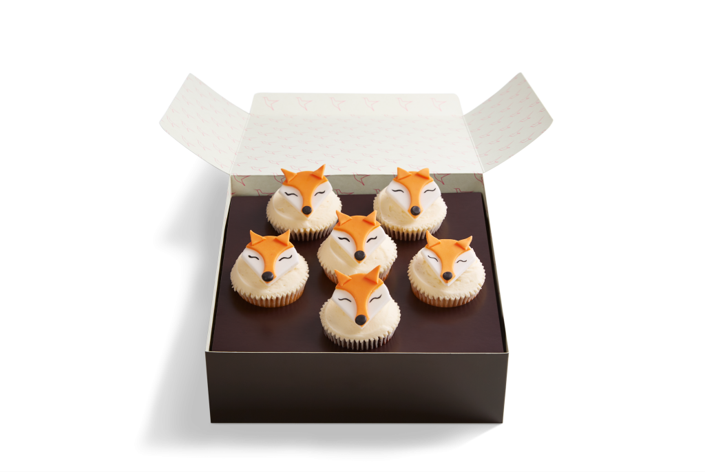 Fox Cupcake Selection Box
