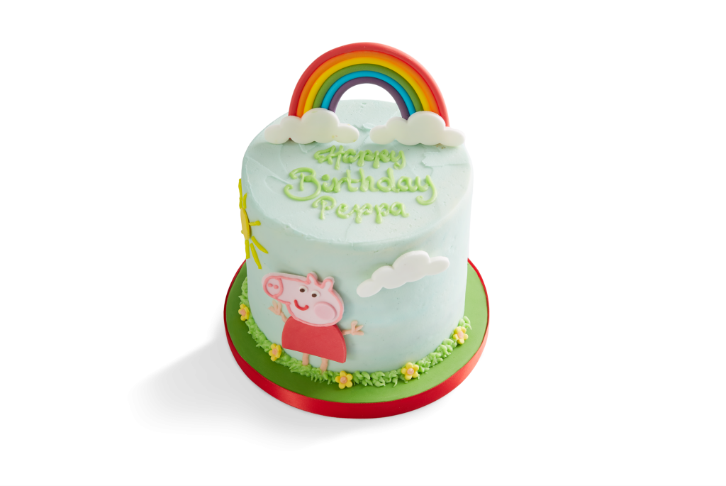 Peppa Pig Sunny Days 6" Rainbow Cake