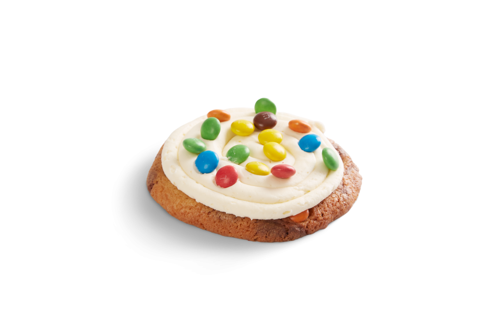 Frosted M&M Cookie