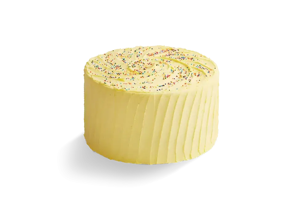 Vanilla Piñata Cake