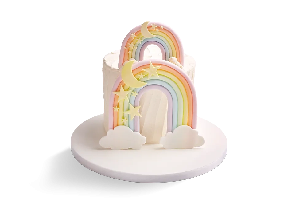 Story Time Collection: Gender Reveal Baby Celebration Cake