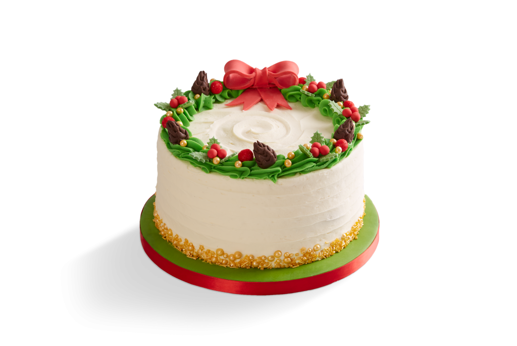 Christmas Red Velvet Wreath Cake