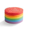 Rainbow Frosting Cake