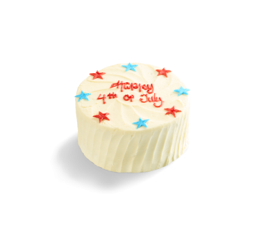 4th July Red Velvet 8" Cake 