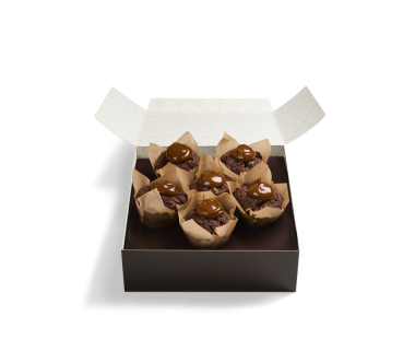 Double Chocolate Dulce Muffin 6 Box 