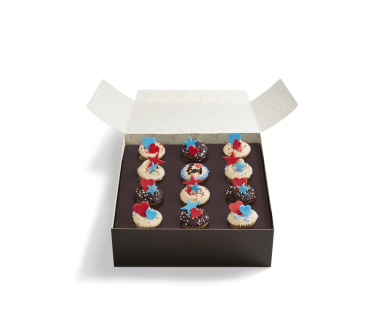 Father's Day Mini Cupcake Selection Box