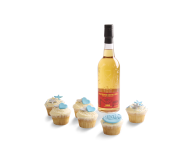 Father's Day Cupcake & Holyrood Whisky Hamper 