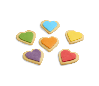 Pride Heart Cookie Box