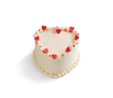 Red Velvet Heart Cake 