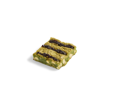 Blueberry & Matcha Blondie