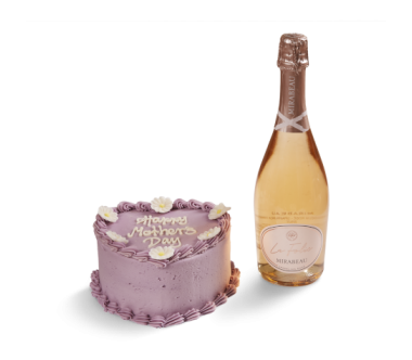 Mother's Day Lilac Heart Hamper