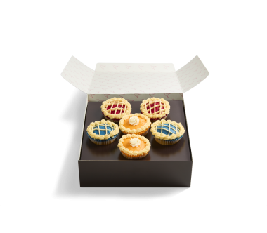 Thanksgiving Pie cupcake Selection Box