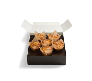 Margherita Pizza Muffin 6 Box 