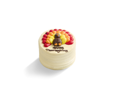 Red Velvet Thanksgiving Cake 6"