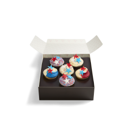 Image of 4th July Vegan Cupcake Selection Box