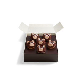 Image of Bear Cupcake Selection Box