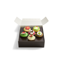 Image of Christmas Cupcake Selection Box