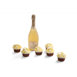 Image of Christmas Snowflake Cupcake Hamper 