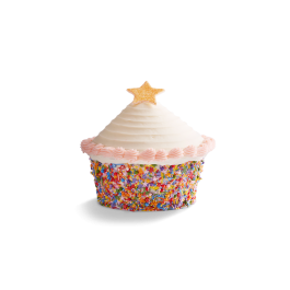 Image of The Giant Vanilla Piñata Cupcake