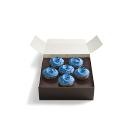 Image of Midnight Gold Cupcake Box