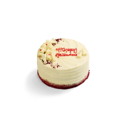 Image of Halloween Red Velvet Graveyard Cake