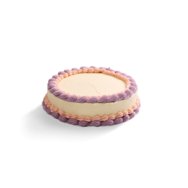 Image of Vintage 10" Violet Cake 