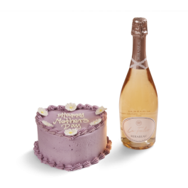 Image of Mother's Day Lilac Heart Hamper