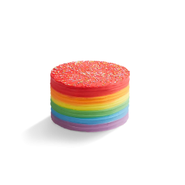 Image of Rainbow Frosting Cake