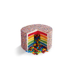 Image of Party Rainbow Piñata Cake
