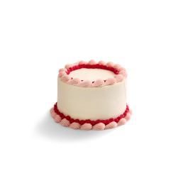 Image of Vintage 6" Blush Cake 