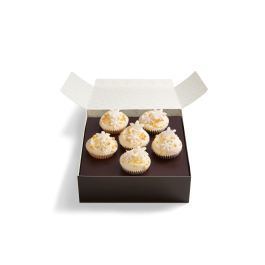 Image of Snowflake Christmas Cupcake Selection Box