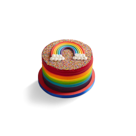 Image of Triple Rainbow Cake