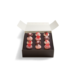 Image of Valentine's Mini Cupcake Selection Box