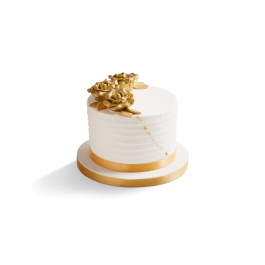 Image of Rose Collection White Cake