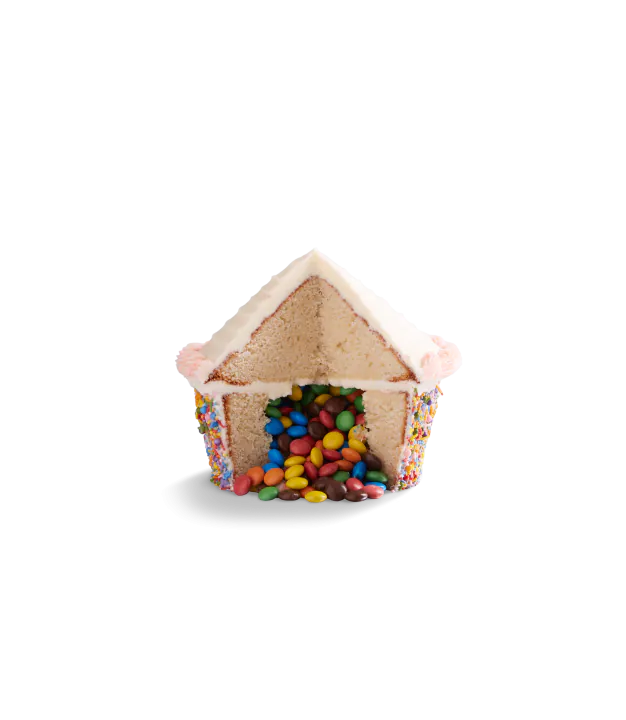The Giant Vanilla Piñata Cupcake