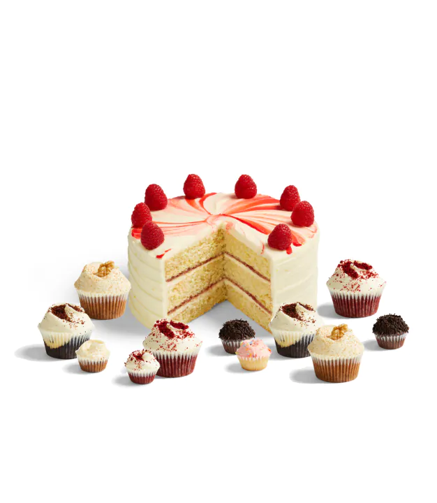 Lemon & Raspberry Party Pack (34 people) Lemon & Raspberry Party Pack (34 people)